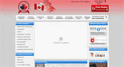 Desktop Screenshot of migrationscanada.com
